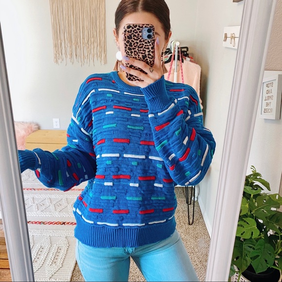 Vintage Sweaters - 🍑 3/$50 Santana Retro Sweater